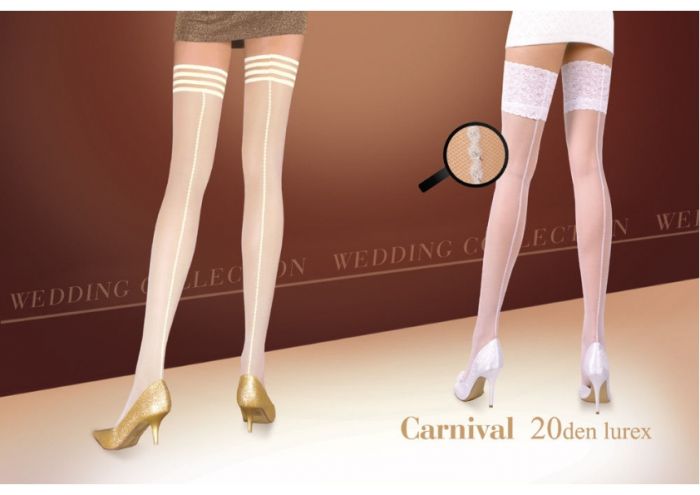 Adrian Carnival 20den Lurex  Wedding Catalog | Pantyhose Library